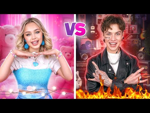 Видео: Soft Girl vs Alt Boy! Мой Парень Попал в Тюрьму