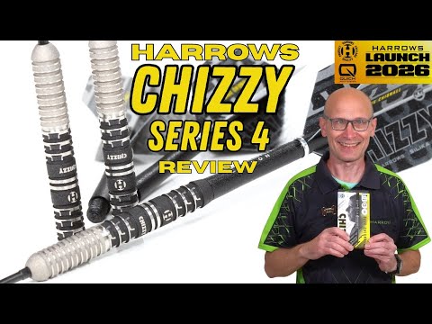 Видео: Обзор дротиков CHIZZY SERIES 4 от Harrows Dave Chisnall с новыми наконечниками Quick Points и пес...