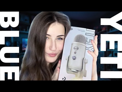 Видео: РАСПАКОВКА И ОБЗОР BLUE YETI — МОЕГО НОВОГО МИКРОФОНА | ASMR