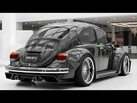 Видео: Только что вышел Volkswagen Super Beetle 2026 года. Возрождение! Легенда стала ещё более футурист...