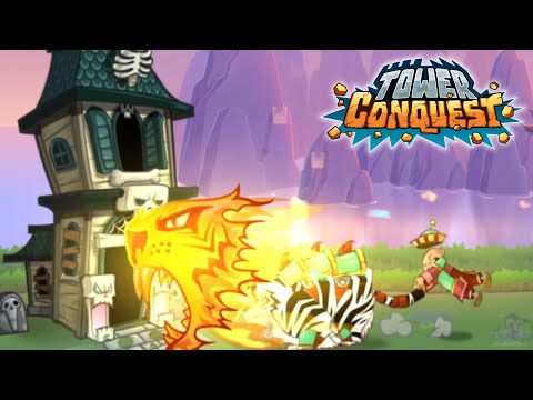Видео: Tower Conquest #334 БЕЙ ПО БАШНЕ 😍
