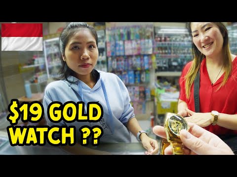 Видео: Дружелюбный рынок подделок в Джакарте 🇮🇩