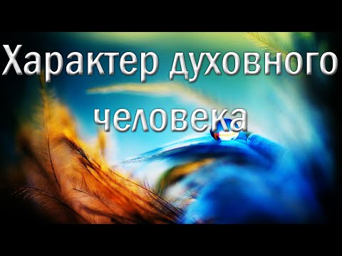 Видео: "Характер духовного человека" Бяков П.