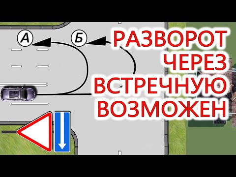 Видео: #Разворот на перекрестке. По следам журнала За рулем