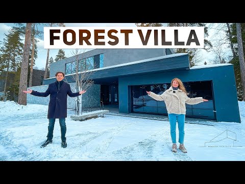 Видео: Обзор современного дома 620 м2 Forest Villa от Fedorova Architects