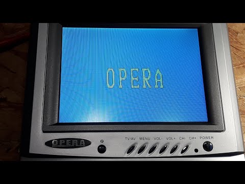 Видео: Ремонт мини Зомбиящика ( телевизора ) Opera OP-V605E