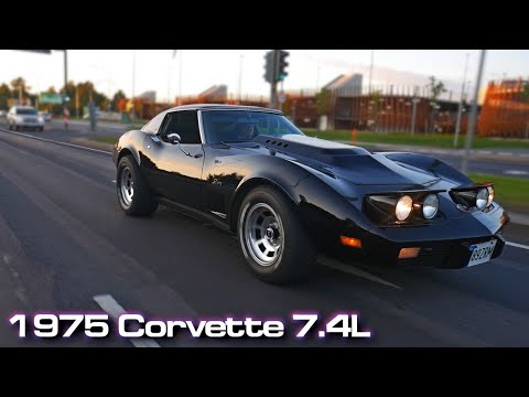 Видео: Chevrolet Corvette С3 на один день. 1975 год 7.4L 500 л.с. Stingray-Прекрасный и ужасный.