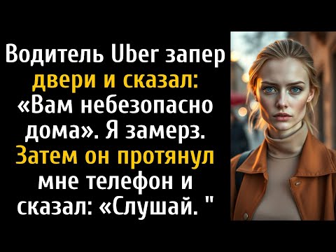 Видео: Водитель Uber сказал: «Вам небезопасно дома». Я замер, когда он протянул мне телефон и...