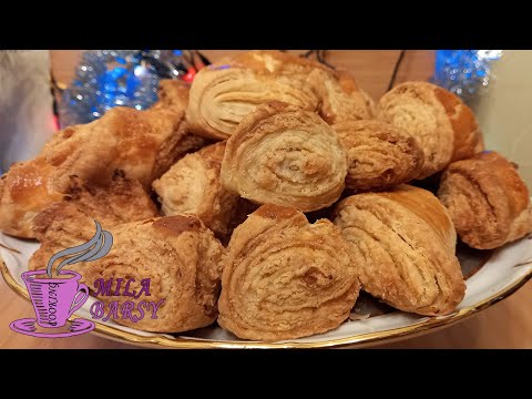 Видео: Армянская Гата из слоёного теста быстрого приготовления | Armenian gata