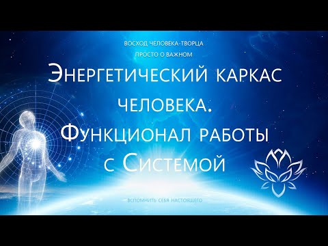 Видео: Энергетический Каркас человека. Функционал работы с Системой