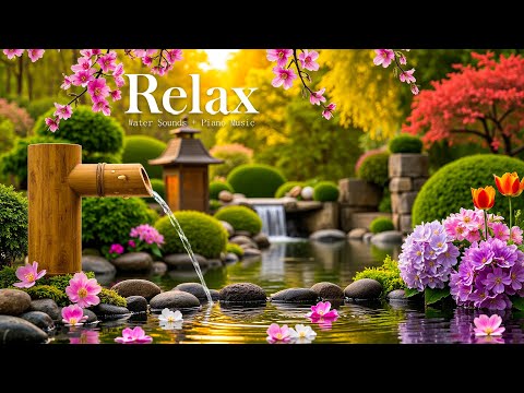Видео: Расслабляющая музыка для сна + Звуки бамбуковой воды 🌿 Целебная музыка, успокоение тревоги и глубок