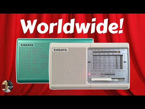 Видео: Версия "1 кГц"! Обзор коротковолнового радиоприёмника XHDATA D-219 AM FM — Sweet Colors