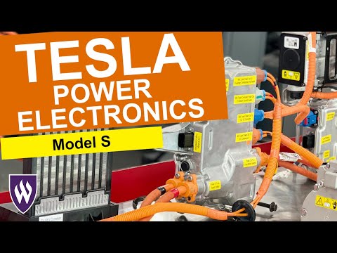 Видео: Понимание силовых электронных компонентов Tesla Model S
