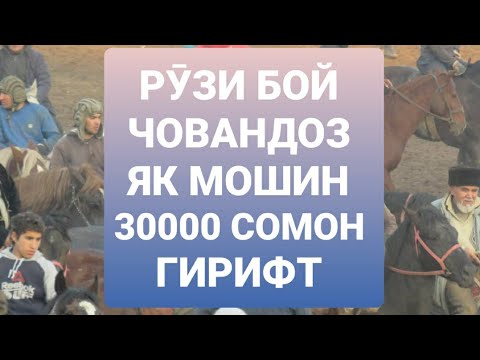 Видео: БУЗКАШИ ДАР ЧАВАЛАЙ 3.01.2021 РӮЗИ БОЙ ЧОВАНДОЗ АСП БО НОМИ РАҚАМИ ЯК 30000 СОМО ЯК МОШИНА ГИРИФТ