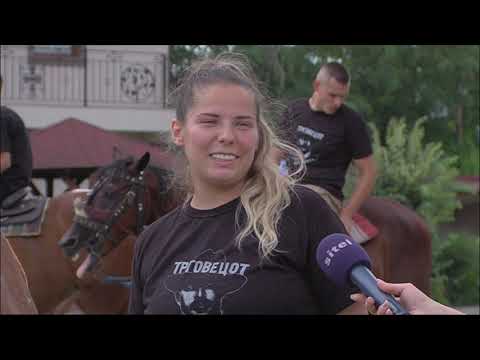 Видео: Екипата на ЈСМ на терен со коњаниците кои попладнево тргнуваат на 45ти Илинденски марш