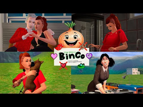 Видео: Бинго от Луковки. Продолжение.  Челлендж The Sims 2