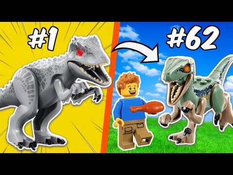 Видео: Я построил зоопарк динозавров из LEGO…