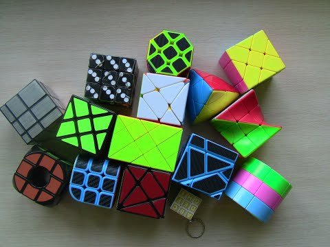 Видео: Только модификации кубика Рубика челлендж. Вызов от Rubik Decision.