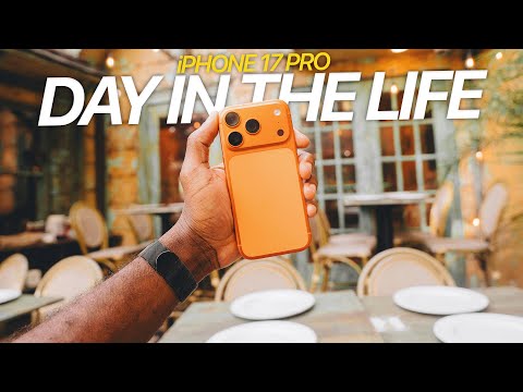 Видео: Реальный день из жизни с iPhone 17 Pro (обзор камеры и аккумулятора)