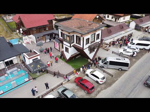 Видео: Перевернутий будинок в Буковелі | Upside Down House