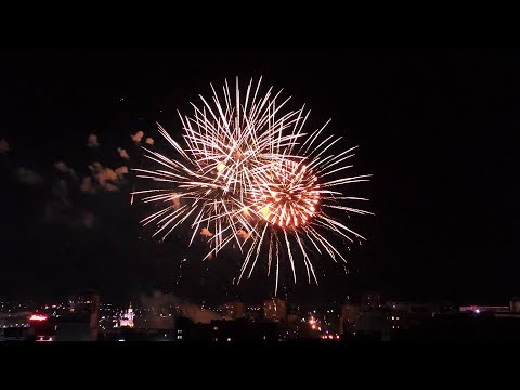 Видео: Салют 5 августа 2017 года в Орле