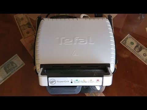 Видео: Мой помощник на кухне элктрогриль Tefal super gril