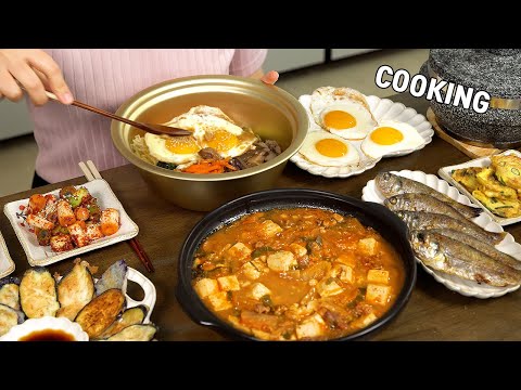 Видео: Готовим :) Вкусная корейская еда (чхонгукчан, салат из зеленого лука, жареный баклажан).