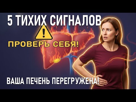 Видео: 5 "тихих" признаков, что ваша печень перегружена — проверьте себя прямо сейчас!