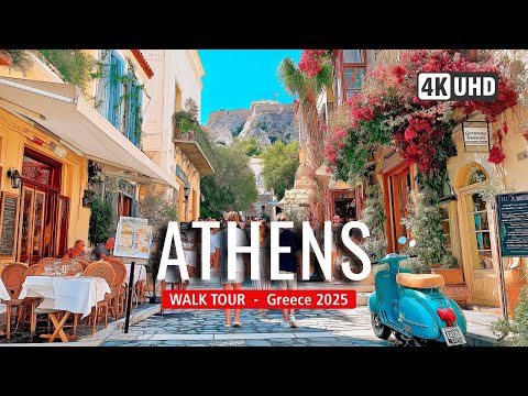 Видео: Пешеходная экскурсия по АФИНАМ 🇬🇷🏛️ | Откройте для себя очарование рынков и районов Афин!