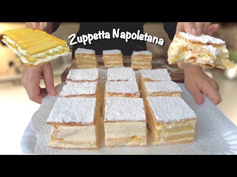 Видео: ZUPPETTA NAPOLETANA быстро со слоеным тестом савоярди и кремом 🍰