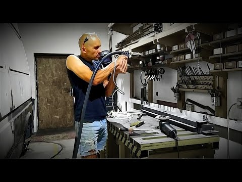 Видео: Пистолет с электроклапаном для пескоструя.Получится?/Sandblast gun with solenoid valve.Will it work?