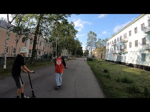 Видео: Монгохто. Малолюдная улица Театральная. Не те уж времена...