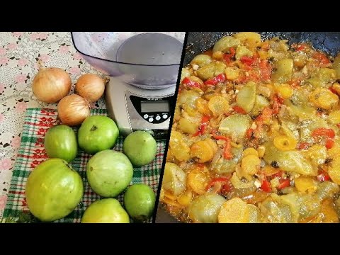Видео: 🍅🌶️ТУШЕНЫЕ ЗЕЛЕНЫЕ ПОМИДОРЫ ПО-ГРУЗИНСКИ. ВКУСНО! ПРОВЕРЕНО!👍👩🏻‍🌾