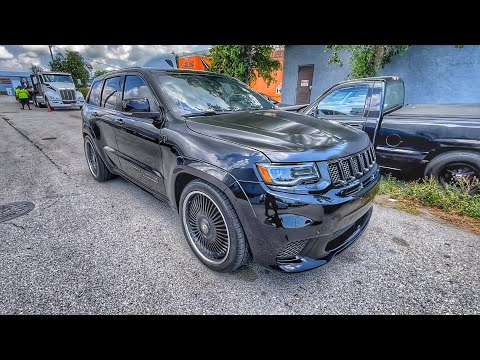 Видео: Очень ДИКИЙ Jeep Hellcat SRT