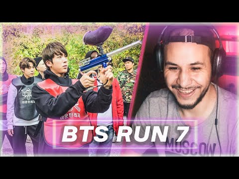 Видео: БТС ИГРАЮТ В ПЕЙНТБОЛ 🎯 BTS RUN EP.7 I РЕАКЦИЯ!