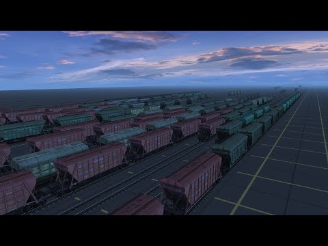 Видео: Создание сортировочной горки (ускоренно) / TRS12