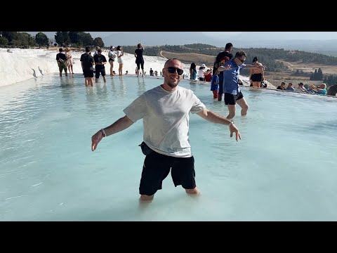 Видео: Турция 🇹🇷 Невозможно так рано просыпаться. Паммукале чудо света #812