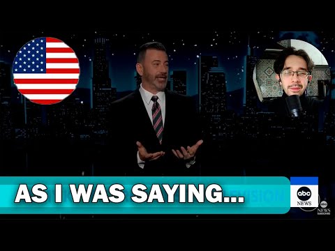 Видео: АНГЛИЙСКИЙ ПО НОВОСТЯМ - Jimmy Kimmel is Back (БЕЗ СУБТИТРОВ) - B2-C1+