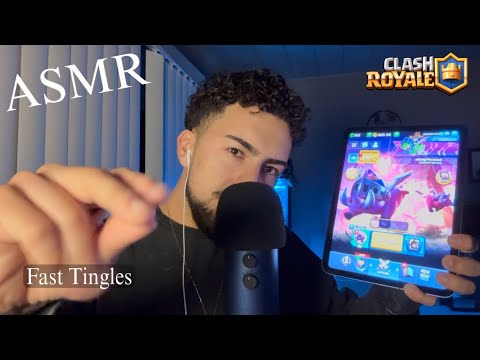 Видео: ASMR Clash Royale — быстрое нажатие на iPad и покалывание шепотом 😴