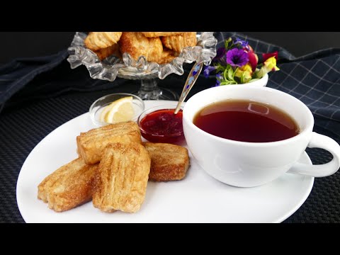 Видео: Как сделать сахарные слойки за 10 минут!