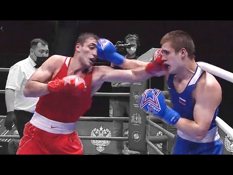 Видео: Георгий Кушиташвили - Шарапутдин Атаев / Бой лучших боксеров