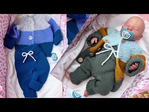 Видео: Детский вязаный костюм спицами. Часть 1. ДЕТСКАЯ КОФТОЧКА. Подробный мастер класс.