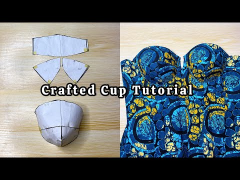 Видео: Как сделать чашку для корсета (метод изготовления чашки) | Серия корсетов 1