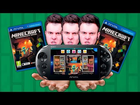 Видео: Майнкрафт на PS VITA ! Что за Г***О ? МАЙНКРАФТ ОТКРЫТИЯ