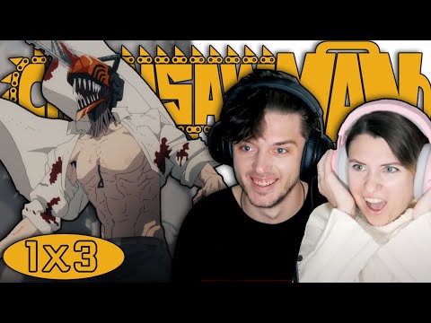 Видео: Человек-бензопила 1x3: «Местоположение Мяуи» // Реакция и обсуждение