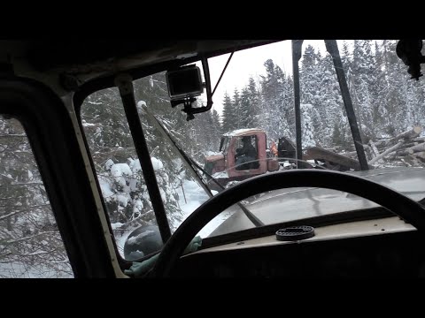 Видео: Рейс на УРАЛЕ ЛЕСОВОЗЕ. Целый день, с утра до вечера. 13-е число...