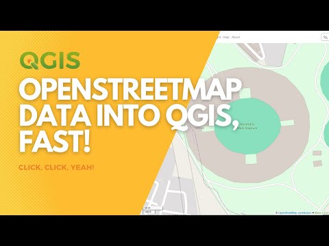 Видео: Быстро загружайте данные OpenStreetMap в QGIS!