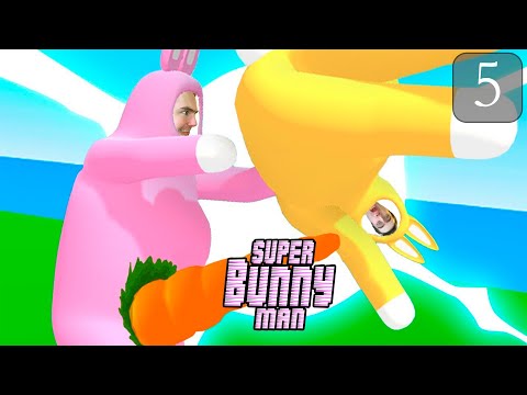Видео: Летающие мошенники -- Super Bunny Man #5