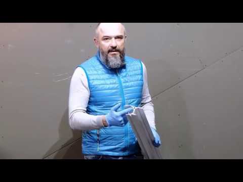 Видео: Алуминиев профил за скрито осветление Модел 2 / Ceiling hidden LED light alu profile Model 2