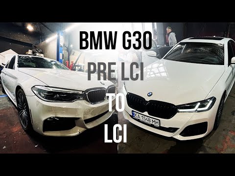 Видео: Перевдягаємо BMW G30 дорест в рест - ціни, деталі, вартість